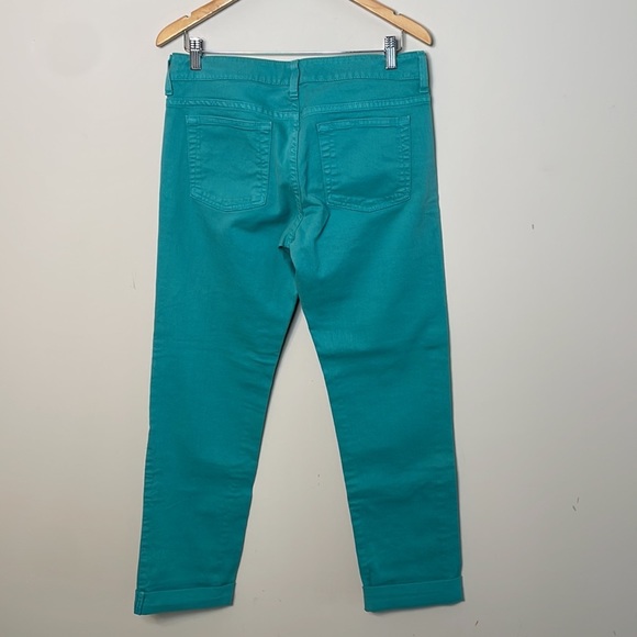 Garnet Hill Turquoise Pants - Picture 4 of 8